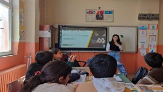 Minik öğrencilere madde bağımlılığı eğitimi verildi