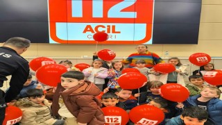 Minikler 112 Acil Çağrı Merkezinde
