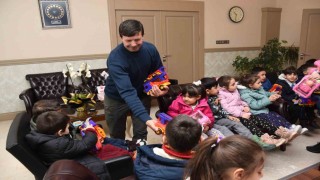 Miniklerden Polis Teşkilatına anlamlı ziyaret