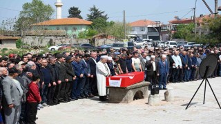 Motosiklet kazasında hayatını kaybeden astsubay son yolculuğuna uğurlandı