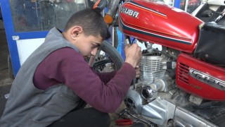 Motosiklet tutkusu meslekle buluştu