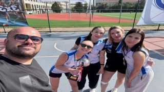 MSKÜ kadın basketbol takımı Türkiye 2ncisi