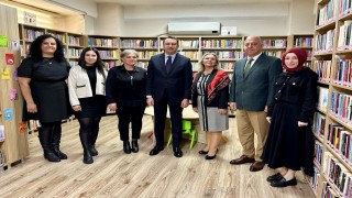 MTOdan Marmaris Kütüphanesine anlamlı bağış