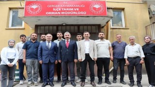 Müdür Akkan, Gergerdeki çalışmaları yerinde inceledi
