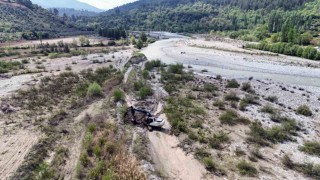 Muğla Büyükşehirden sulama kanallarında temizlik
