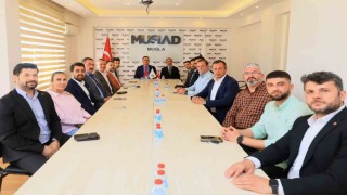 Muğla Valisi Dr. Akbıyıktan MÜSİAD Muğla Şubesine ziyaret