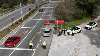 Muğlada Ramazan Bayramı trafik denetimlerinde 2 bin 656 sürücüye işlem yapıldı