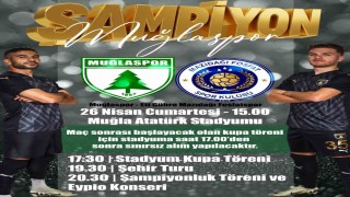 Muğlasporda Şampiyonluk coşkusu yaşanacak