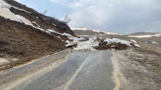 Muşta heyelan meydana geldi