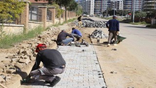 Nazillide yol yenileme ve bakım çalışmaları sürüyor