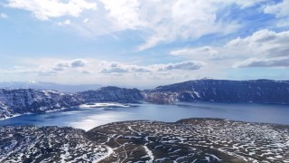 Nemrut Kalderasına ziyaretçi akını