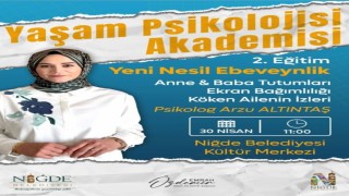 Niğde Belediyesinden ebeveynlere yönelik eğitim semineri