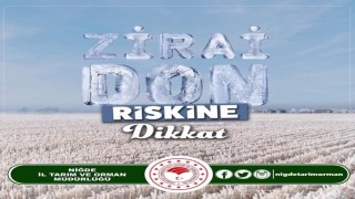 Niğde için zirai don uyarısı !