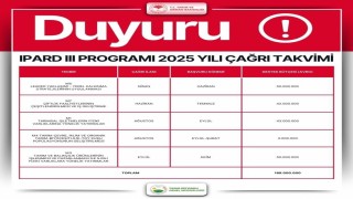 Niğde Valiliğinden 2025 yılı IPARD III 6. başvuru için proje çağrısı