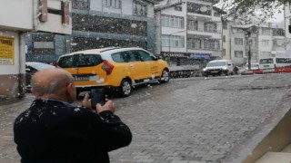 Niksarda bahar yerini kışa bıraktı