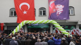 Nizipte Çare Market projesini büyük bir katılımla hizmete açıldı