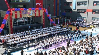 Öğrenciler 23 Nisanı coşkuyla kutladı