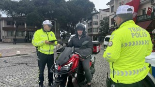 Orduda motosiklet sürücülerine sıkı denetim: 4 saatlik denetimde 70 bin 269 lira ceza yazıldı