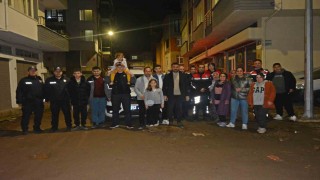 Orduda olay ihbarına giden polislere pasta sürprizi
