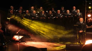 Orduda polis korosundan konser