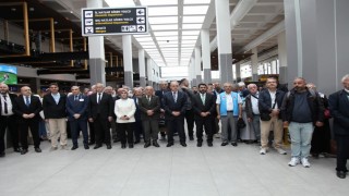 Ordudan 291 kişilik hac kafilesi kutsal topraklara uğurlandı