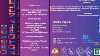 Osmaniye’de 61. Kütüphane Haftası Coşkusu: “Üreten Kütüphaneler” Temasıyla Etkinlikler Başladı