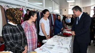 Osmaniye’de ADEM Kursiyerlerinden El Emeği Sergisi: Vali Yılmaz Açılışı Gerçekleştirdi