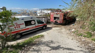 Osmaniyede evde çıkan yangın söndürüldü