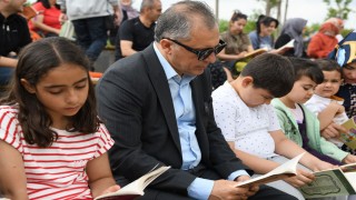 Osmaniye’de Kitapseverler Millet Bahçesi'nde Buluştu