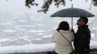 Osmanlının Parmak İzi kar manzaraları ile mest etti