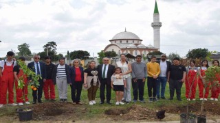 Otizmli gençler ve lise öğrencileri el ele fidan dikti