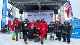 Otizmli özel sporcular, Dünya Kayak Şampiyonasında 3 madalya kazandı