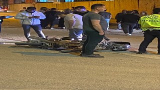 Otomobil ile motosiklet çarpıştı: 1 yaralı