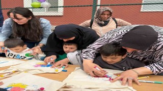 Özel çocuklar gönüllerince eğlendi