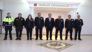 Pasinler Emniyetinden Kaymakam Temele ziyaret