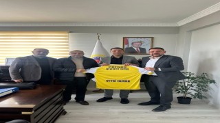 Patnos Belediye Spor Yönetimi, Dedeli Belediye Başkanı Durakı makamında ziyaret etti