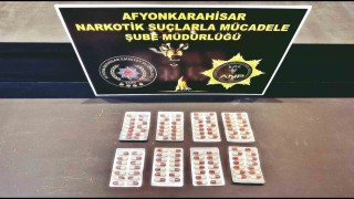Polis 950 adet uyuşturucu hap ele geçirdi