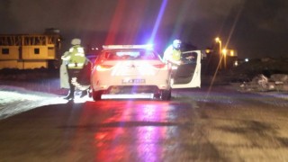 Polis ile alkollü sürücü kovalamacası kamerada