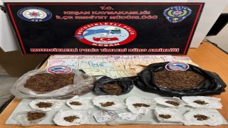 Polis metruk binada uyuşturucu ele geçirdi