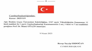 Prof. Dr. İlhami Gülçin, AİÇÜ rektörü oldu