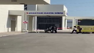 Rahatsızlanan yolcu otobüsle hastaneye ulaştırıldı