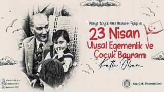 Rektör Hacımüftüoğlu; 23 Nisan Ulusal Egemenlik ve Çocuk Bayramı kutlu olsun