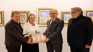 Ressam Burhanoğlu SANKO Sanat Galerisinde sergi açtı