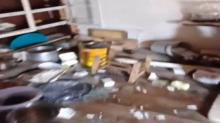 Rizede kış uykusundan uyanan ayılar bu kez Anzer Yaylasındaki evleri talan etti