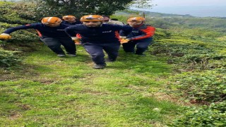 Rizede teleferik teline takılarak düşen şahıs hayatını kaybetti