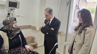 Sağlık Müdürü Tekin, Tercan İlçe Devlet Hastanesinde incelemelerde bulundu