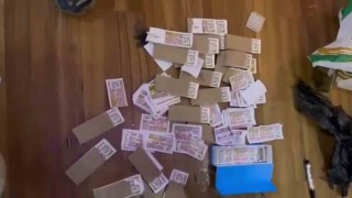 Sahte piyango bileti bastırıp 105 milyon TLlik hacme ulaşan şebekeye operasyon