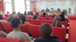 Samsatta Türkiye yüzyılı maarif modeli çalıştayı yapıldı.