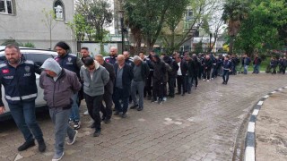 Samsun merkezli change araç operasyonunda 30 kişi adliyeye sevk edildi