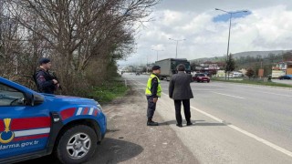 Samsun Valisi trafik denetiminde